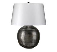 Elstead Lighting Caesar Silver 1Lt Table Lamp Wired 1X60W E27 220-240V 50Hz