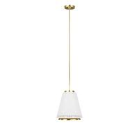 Elstead Lighting Carter 1 Light Pendant - Style B - Matte White