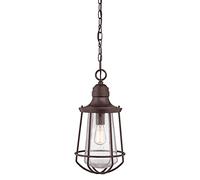 Luminosa Lighting Elstead Marine 1 Light Large Ceiling Lantern Pendant Bronze, E27