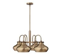 Elstead Lighting Congress 4 Light Chandelier - Brushed Caramel