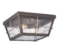 Elstead Lighting Cortland 2 Light Outdoor Flush - Imperial Bronze