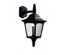 Elstead Chapel Mini Coach Lantern Outdoor Hanging Wall Light - Black