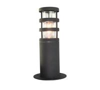 Elstead Lighting Elstead Garden Zone Hornbaek Single Light Pedestal in a Black Finish