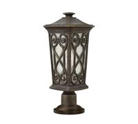 Elstead Lighting Enzo 1 Light Small Pedestal - Autumn