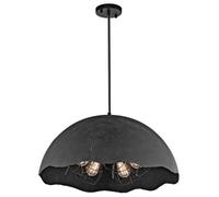 Elstead Lighting Fracture 5 Light Pendant - Weathered Zinc