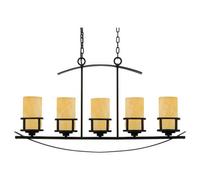 Elstead Lighting Kyle 5 Light Island Light - Imperial Bronze