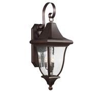 Elstead Lighting Oakmont 3 Light Large Wall Lantern - Patina Bronze