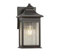 Luminosa Lighting Elstead Livingston 1 Light Small Coastal Wall Lantern - Imperial Bronze Finish, E27