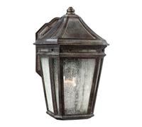 Feiss London Towne Outdoor Wall Light - Weathered Chestnut
