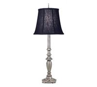 Luminosa Lighting Elstead Maine 1 Light Table Lamp Antique Nickel, E27