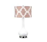 Elstead Milo Ceramic Table Lamp - Pink