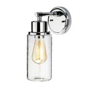 Elstead Morvah 1 Light Outdoor Wall Light Polished Chrome Ip44, E27