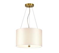 Elstead Pearce 350 Ceiling Pendant Light - Aged Brass