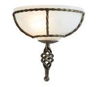 Elstead Lighting Pembroke 1 Light Indoor Wall Uplighters Black, Gold, E27