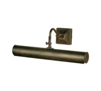 Luminosa Lighting Elstead Picture Light 2 Light Large Picture Wall Light Black, Gold, E14