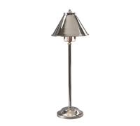 Provence 1 Light Table Lamp Polished Nickel E14 Netlighting Grey One Size