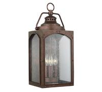 Elstead Randhurst Outdoor 3 Light Large Wall Lantern, Copper Oxide, Ip44, E14