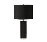 Elstead Ripple Black 1 Light Table Lamp - Black, E27