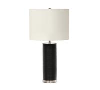 Elstead Lighting Elstead Ripple Single Light Table Lamp In Black Finish
