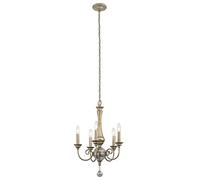 Netlighting Rosalie 5 Light Chandelier Gold Finish, E14 - KL-ROSALIE-5A