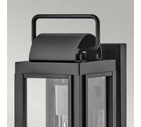 Elstead Sag Harbour outdoor wall light, 1-bulb black