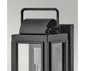 Elstead Sag Harbour outdoor wall light, 1-bulb black