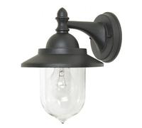 Elstead Sandown 1 Light Outdoor Wall Lantern Light Black Ip44, E27
