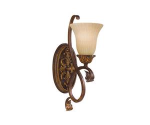 Elstead Sonoma Valley 1 Light Wall Light Aged Tortoise Shell, E27