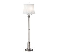 Elstead Stateroom 2 Light Floor Lamp Antique Nickel, E27