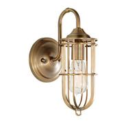 Urban Renewal 1 Light Wall Light - Dark Antique Brass