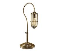 Luminosa Lighting Elstead Urban Renewal 1 Light Table Lamp Dark Antique Brass, E27