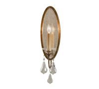 Luminosa Lighting Elstead Valentina 1 Light Indoor Candle Wall Light Bronze, E14