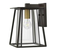 Elstead Walker 1 Light Medium Outdoor Wall Lantern Bronze Ip44, E27