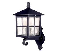 Luminosa Lighting Elstead Winchester 1 Light Outdoor Wall Lantern Light Black Ip44, E27