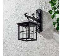 Luminosa Lighting Elstead Winchester 1 Light Outdoor Wall Lantern Light Black Ip43, E27