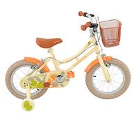Elswick Freedom 14" Kids Heritage Bike | Girls Heritage bike | Low-step frame, Hi-rise handlebars, Front basket | cream/orange | Ages 3+