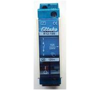 Eltako 22100054 Relay 12V 8A DIN Rail Manual 100% Duty 1NO/1NC