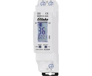 Eltako 28032410 WZR12-32A Digital Electricity Meter 32A Reset Function