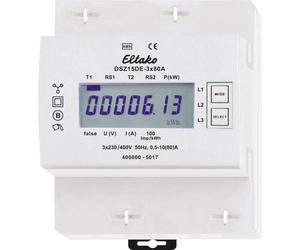 Eltako 28380615 DSZ15DE-3x80A 3-Phase Digital Electricity Meter 80A