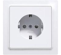 Eltako 30055895 Flush-Mount Socket Pure White Glossy Increased Pro...