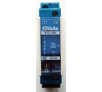 Eltako Relay 12V 8A 1 NO 1 NC Contact Modular DIN EN 60715 R12-100-12V