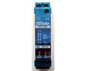 Eltako R12-200-24V Relay 24V 8A DIN Rail Manual Pos Display 1 piece