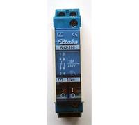 Eltako Relay 24V 8A 1NO 1NC DIN Rail Display Manual Operate R12-200-24V DC
