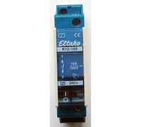 Eltako Relay 24V 8A DIN Rail 1NO 1NC Contacts 100% Duty Cycle 22100020