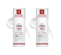 EltaMD UV Clear Face Sunscreen SPF 46 Oil Free Sunscreen with Zinc Oxide Protects and Calms Sensitive Skin and Acne-Prone Skin Lightweight Si