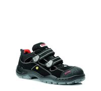 Elten El-726661_43 Safety shoes, Black-Grey, 43 Size