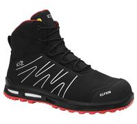 ELTEN Unisex Enno XXT Pro Mid ESD S3S Safety Boots, 41 EU, Black, 8.5 UK