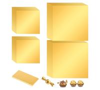 elthmpr 200pcs Chocolate Bar Wrappers - Chocolate Wrappers for Bars 10CM 20CM Sweet Wrappers Gold Aluminum Foil Chocolate Candy Bar Wrappers for Chocolates, Sweets, Gifts, and DIY Craft Projects