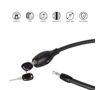Eltin Caiman Cable Lock 10 x 800 mm Black