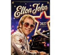 Elton John 2027 Wall Calendar | A3 Size | Premium Quality | Ideal for Fans & Collectors
